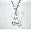 James Avery Sterling Silver Butterfly Pendant With Chain