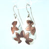James Avery Sterling Silver Floral Dangle Earrings