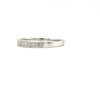 0.15 Ctw Natural Diamond 14kt White Gold Band