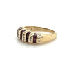 Estate Le Vian Ruby & Diamond 14Kt Gold Ring