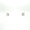 1 Ctw Lab Diamond Oval studs In your choose of 14kt yellow or white gold