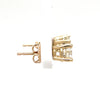 Classic 1 CTW Diamond Stud Earrings in Your Choice of Yellow or White 14kt Gold